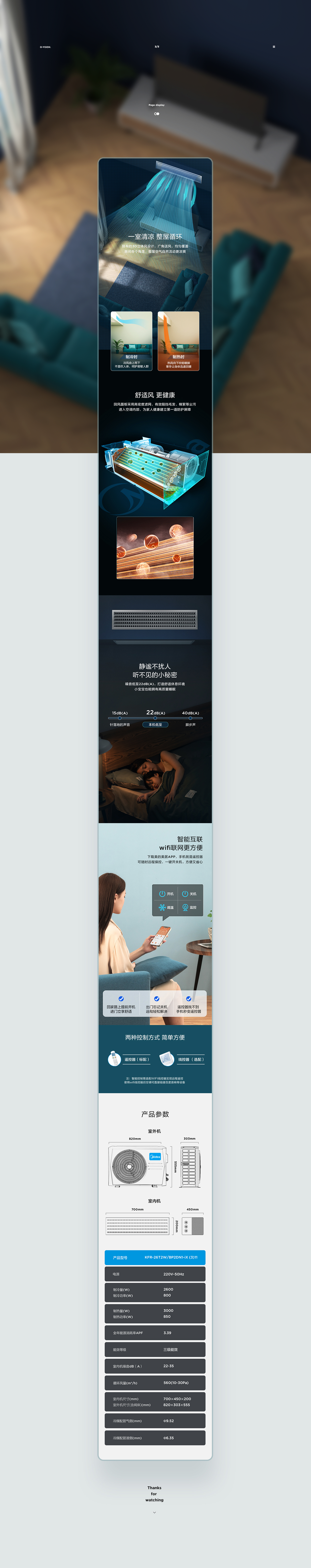 美的家電視覺全案設(shè)計(jì)案例（家電詳情頁(yè)設(shè)計(jì)圖片）